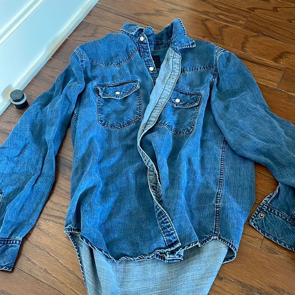 Rails s lightweight Jean shirt